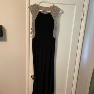 Black sparkly formal dress